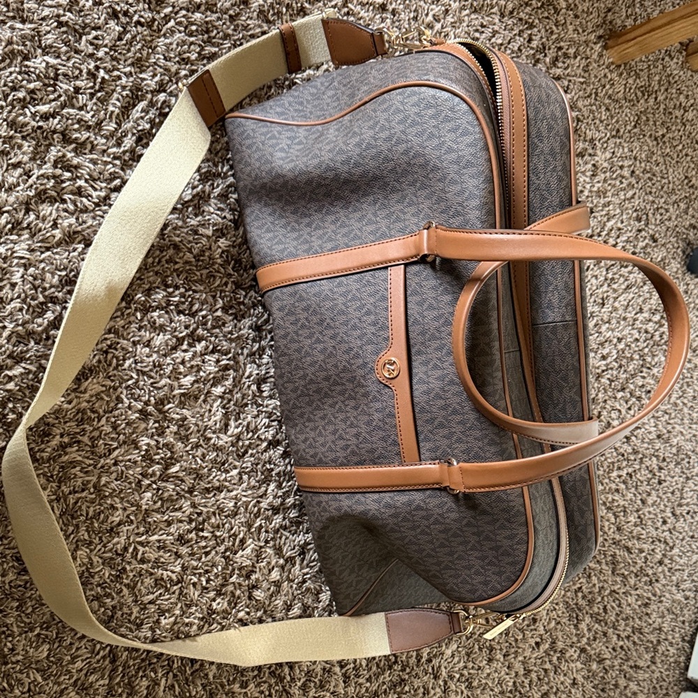 MICHAEL Michael Kors Brown and Tan Tote Bag